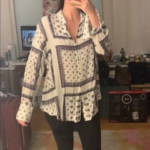 Free People button Up